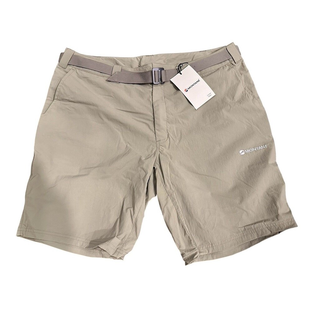 NEW Montane Mens Terra Stretch Lite Shorts Walking Hiking Overland Green Size 34